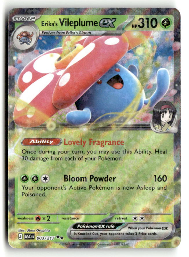 Erika's Vileplume ex