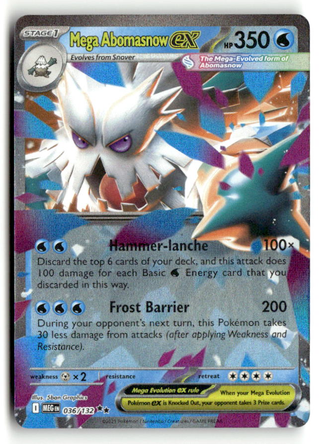 Mega Abomasnow ex - 036/132