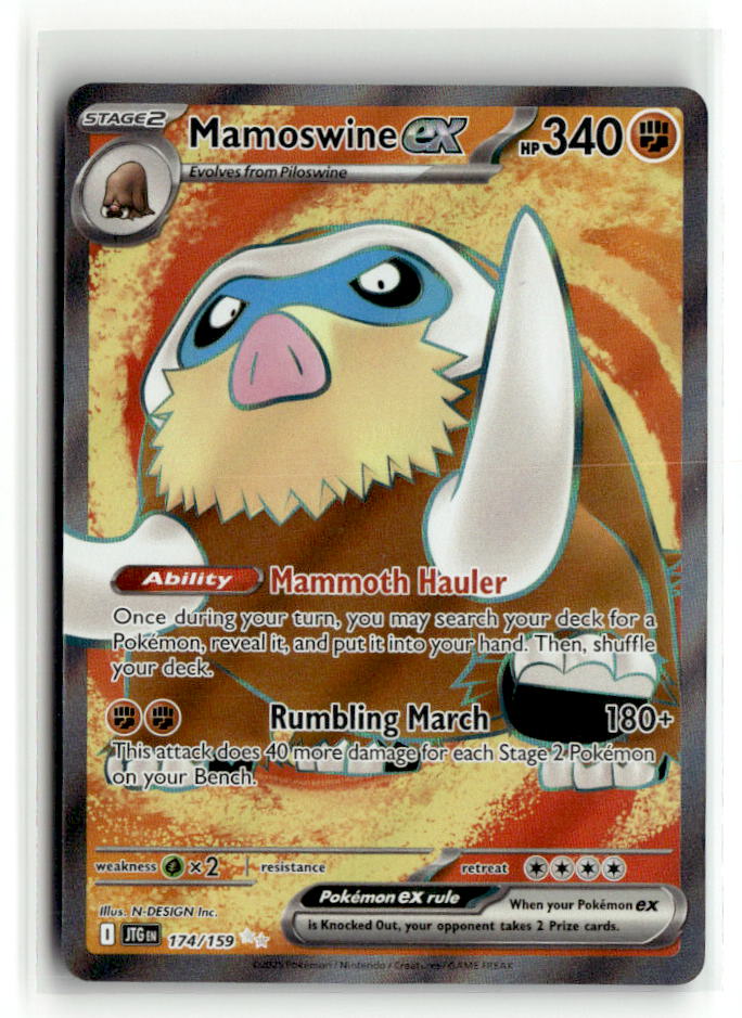 Mamoswine ex - 174/159 | Near Mint / English / Holofoil
