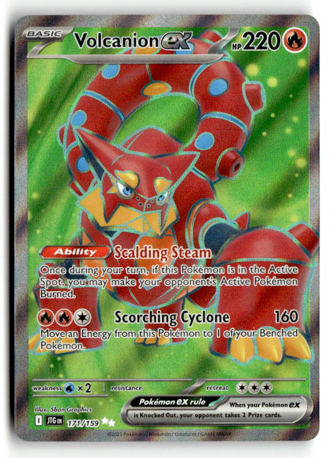 Volcanion ex - 171/159 | Near Mint / English / Holofoil