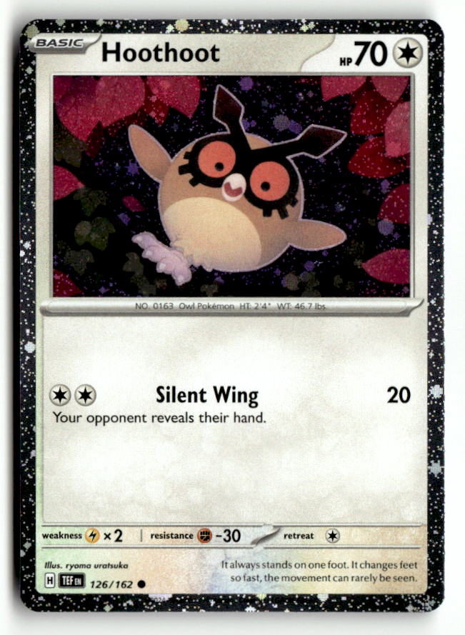 Hoothoot - 126 (Cosmos Holo)