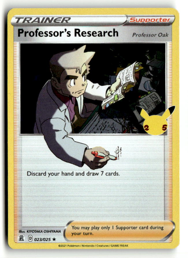 Professor's Research [Professor Oak]