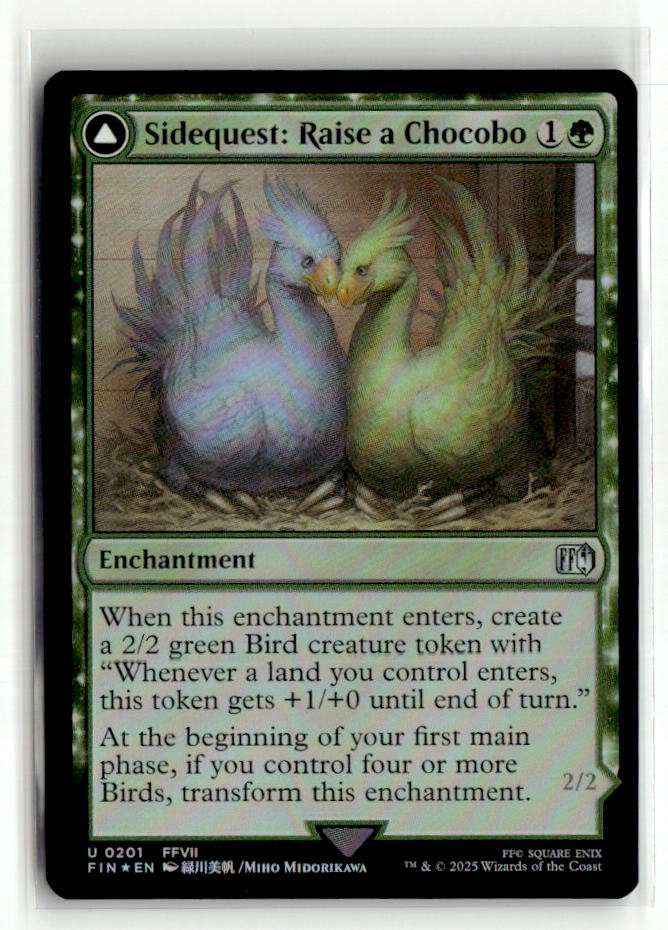 Sidequest: Raise a Chocobo