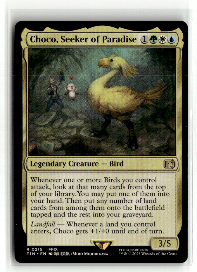 Choco, Seeker of Paradise