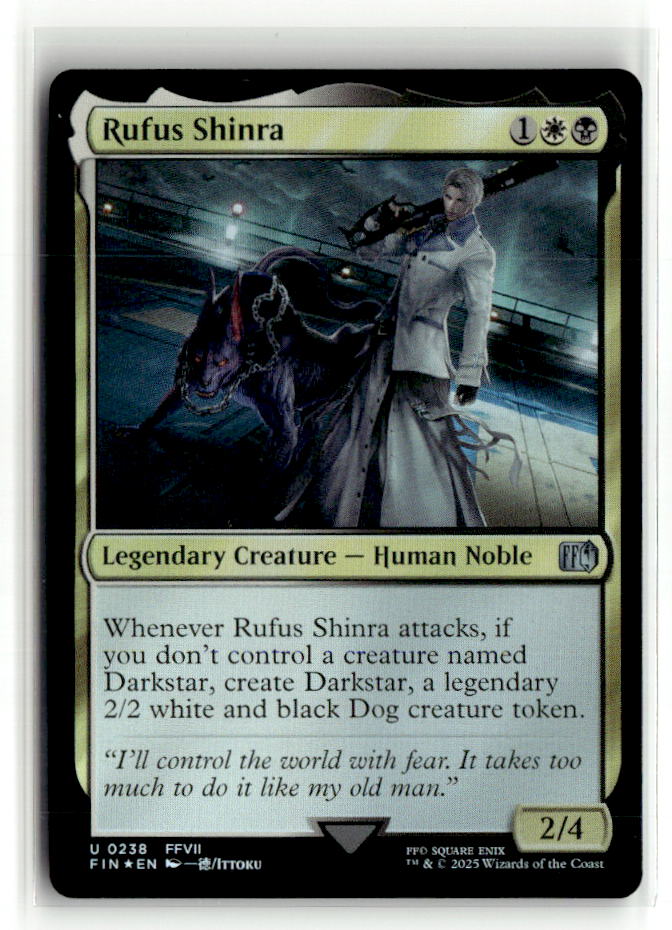 Rufus Shinra | Near Mint / English / Foil