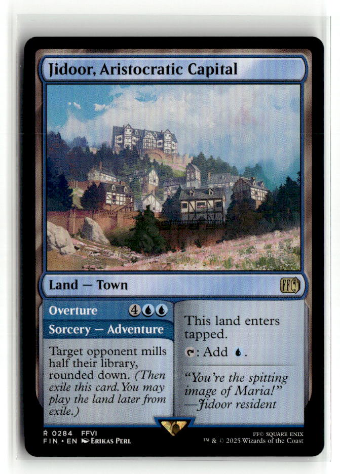 Jidoor, Aristocratic Capital