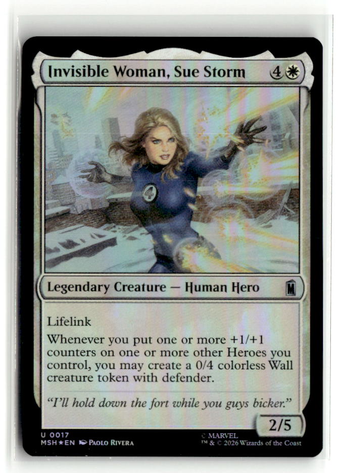 Invisible Woman, Sue Storm
