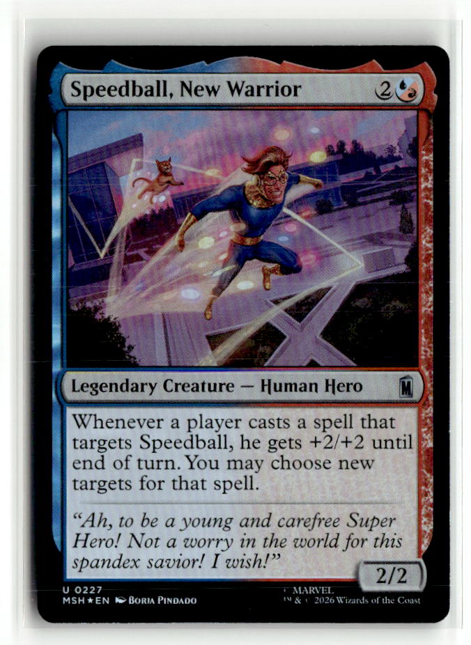 Speedball, New Warrior