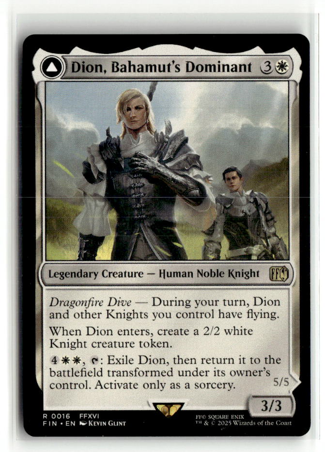 Dion, Bahamut's Dominant