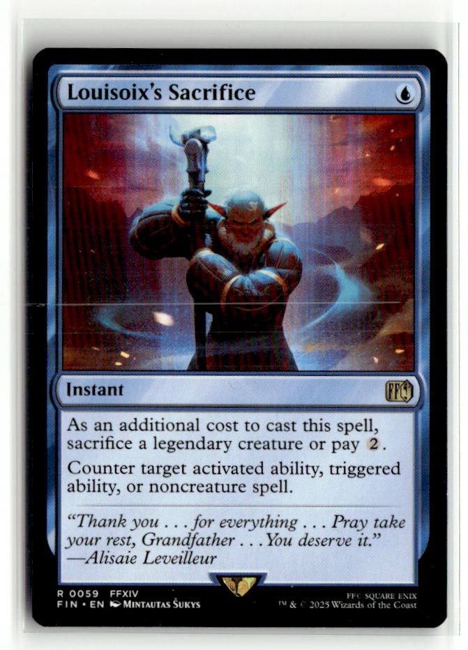 Louisoix's Sacrifice