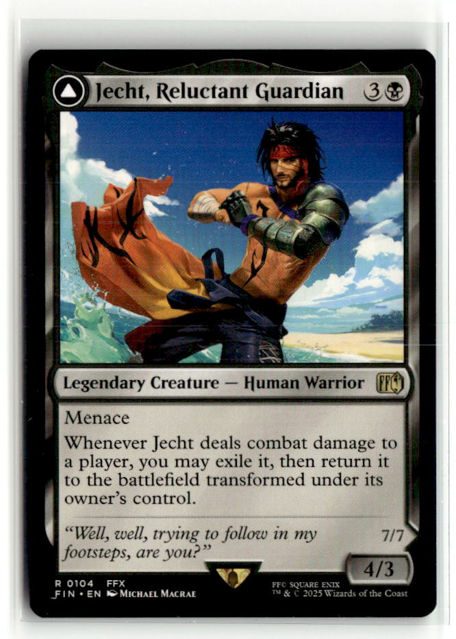 Jecht, Reluctant Guardian