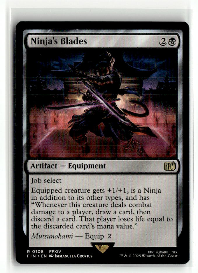 Ninja's Blades | Near Mint / English / Normal