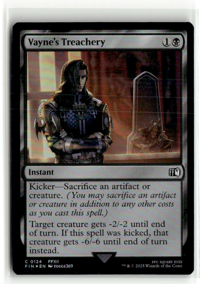 Vayne's Treachery | Near Mint / English / Foil