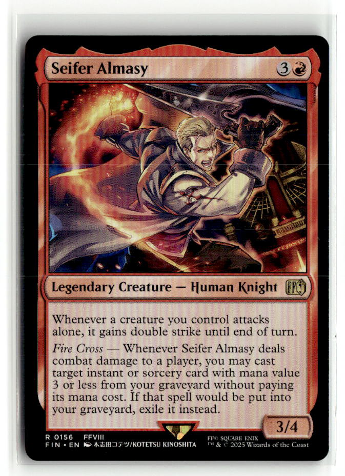 Seifer Almasy | Near Mint / English / Normal