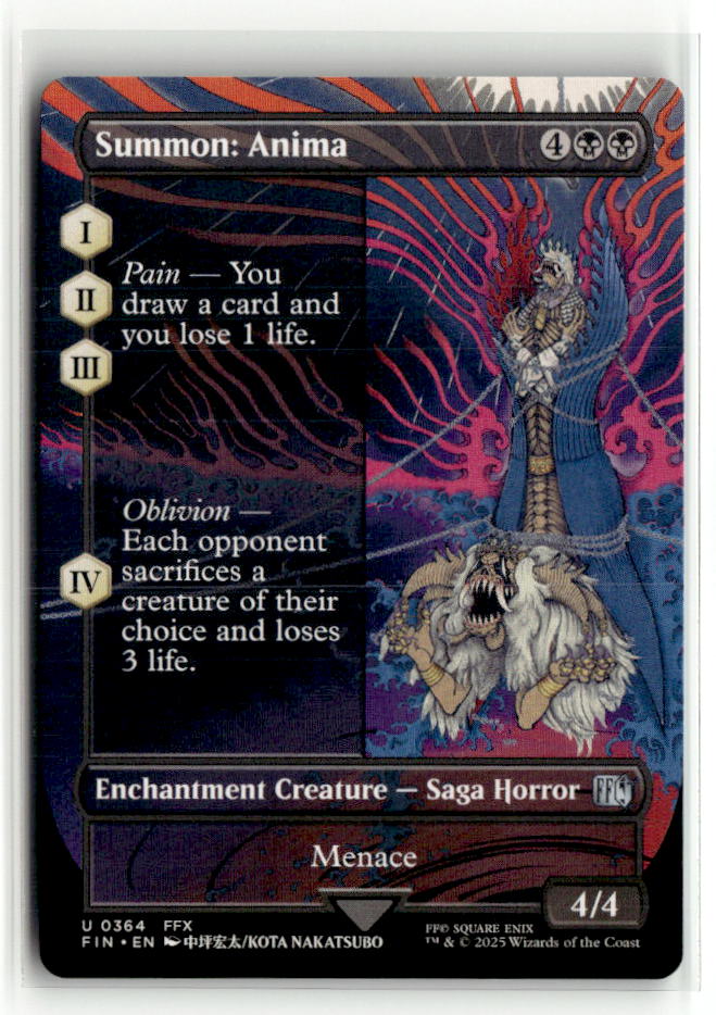 Summon: Anima (Borderless) | Near Mint / English / Normal