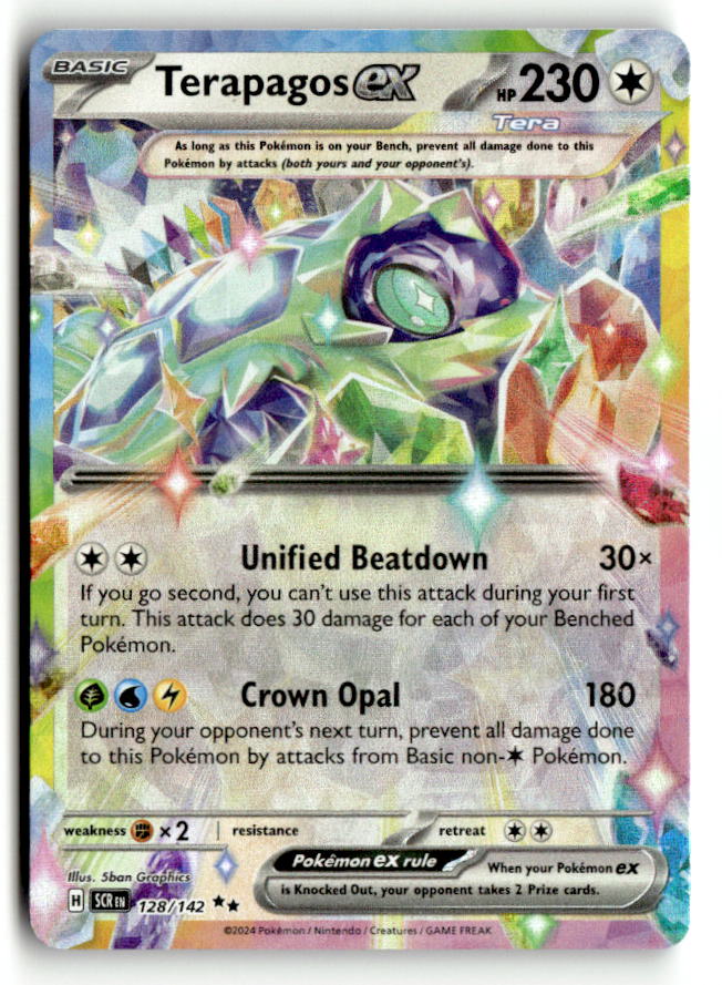 Terapagos ex - 128/142 | Near Mint / English / Holofoil