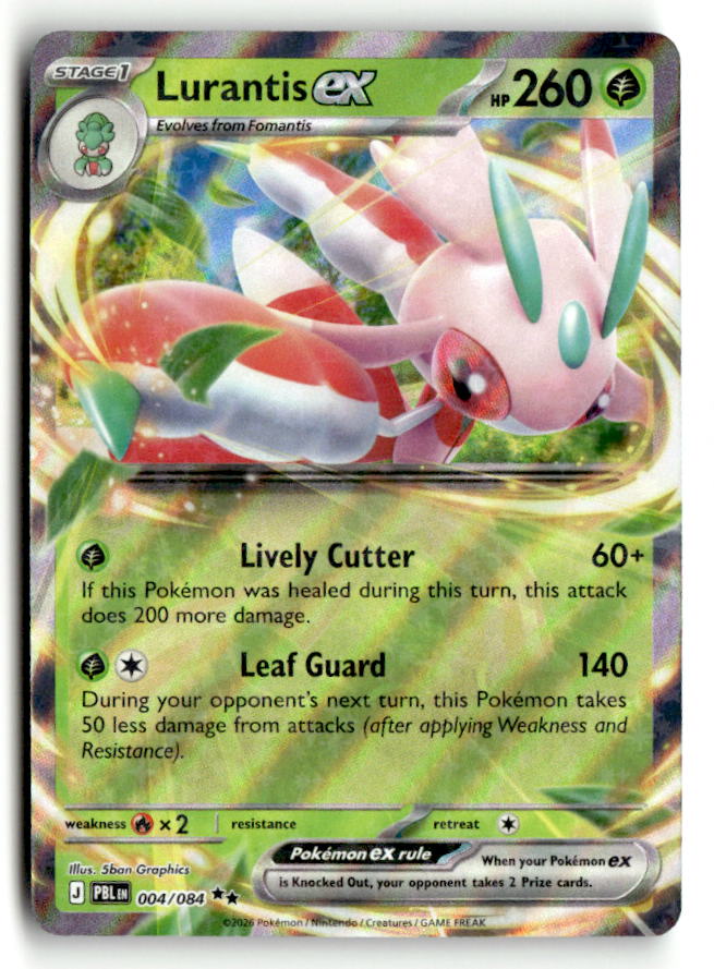 Lurantis ex - 004/084 | Near Mint / English / Holofoil