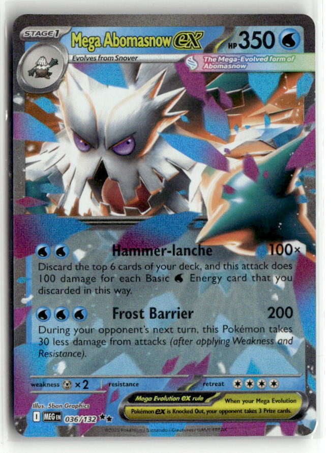 Mega Abomasnow ex - 036/132