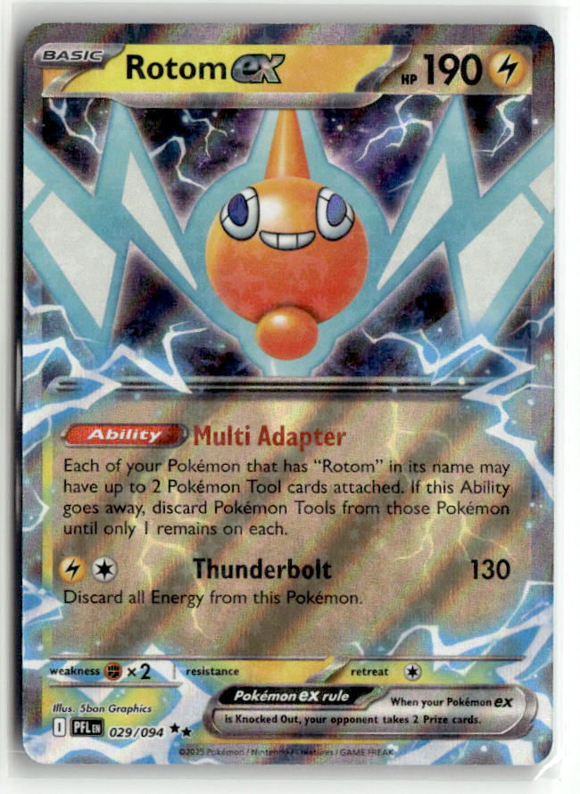 Rotom ex - 029/094 | Near Mint / English / Holofoil
