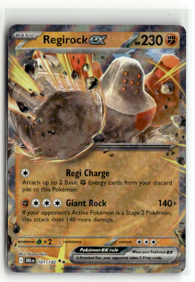 Regirock ex - 101/182