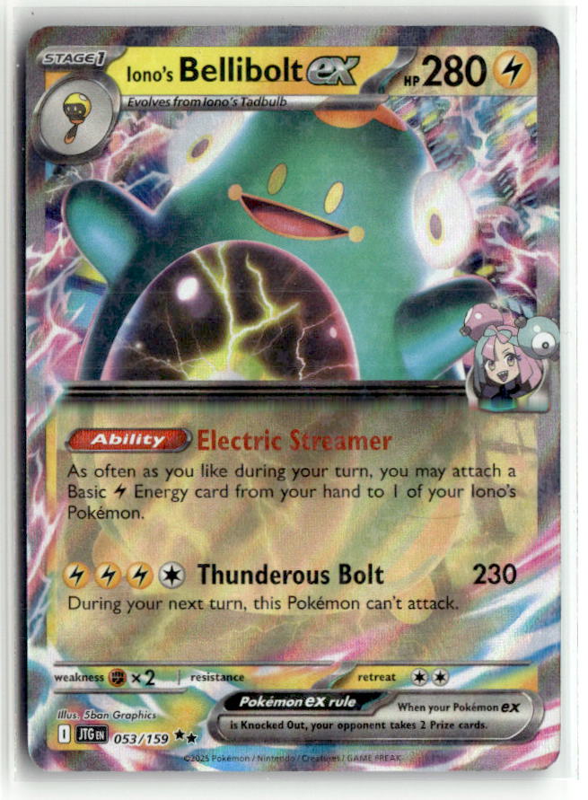 Iono's Bellibolt ex - 053/159