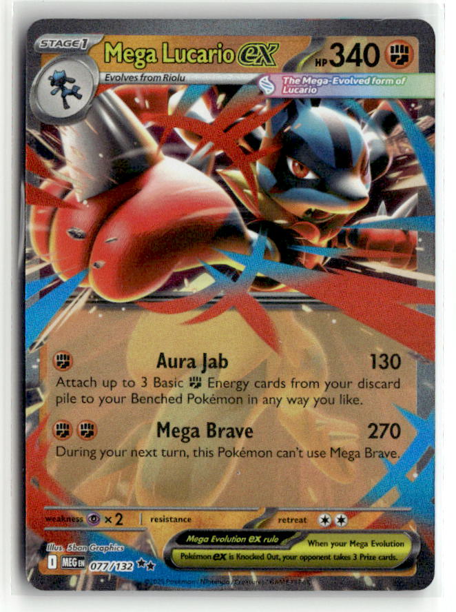 Mega Lucario ex - 077/132