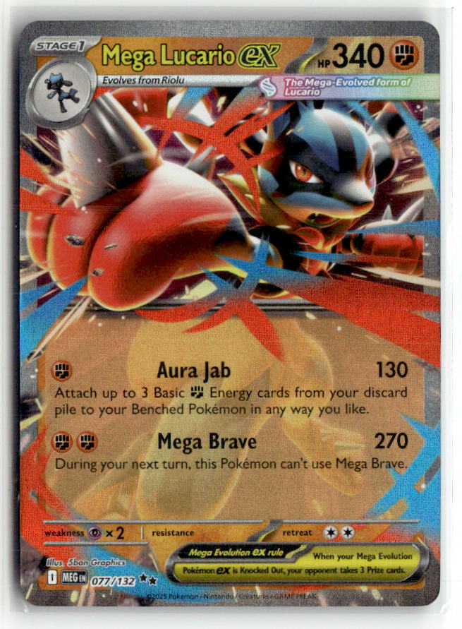 Mega Lucario ex - 077/132