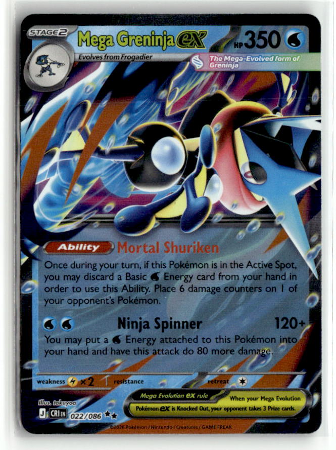 Mega Greninja ex - 022/086