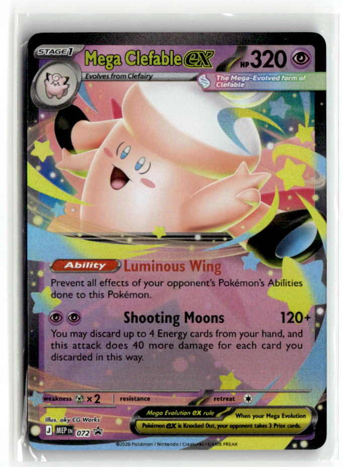 Mega Clefable ex - 072