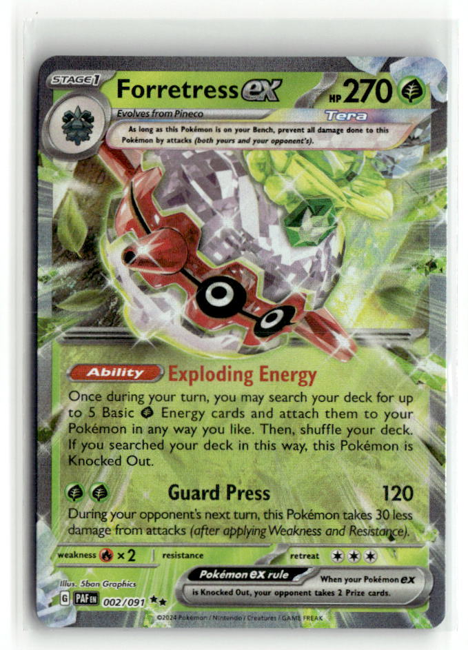 Forretress ex - 002/091