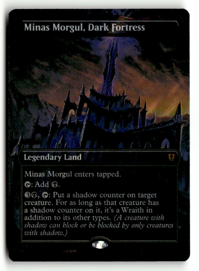 Minas Morgul, Dark Fortress (Borderless) (Surge Foil)