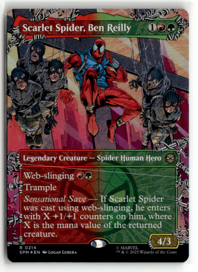 Scarlet Spider, Ben Reilly (Borderless) | Near Mint / English / Foil
