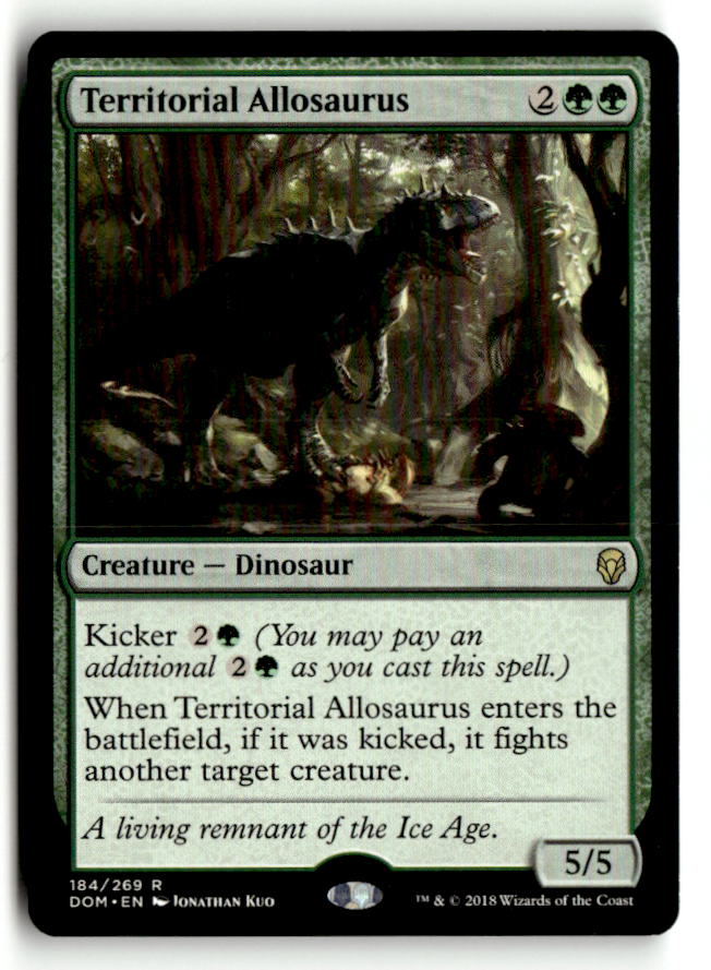 Territorial Allosaurus