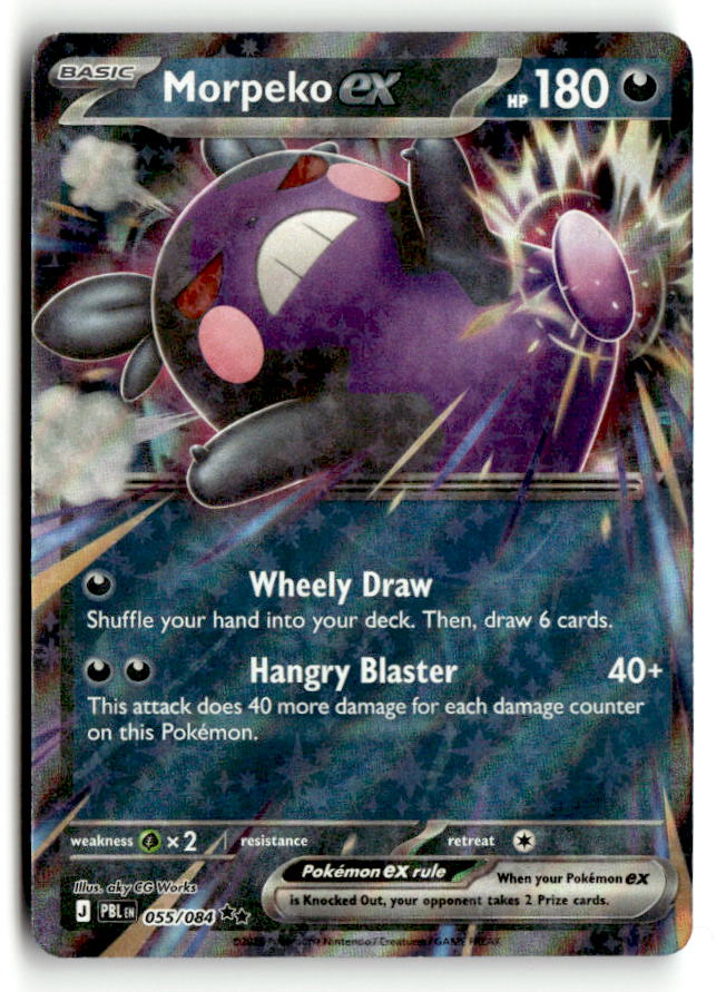 Morpeko ex - 055/084 | Near Mint / English / Holofoil
