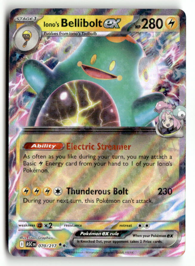Iono's Bellibolt ex - 070/217