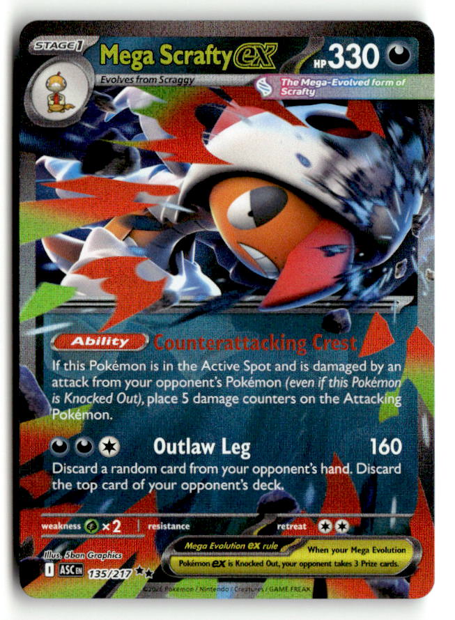 Mega Scrafty ex - 135/217