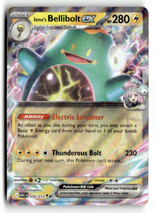 Iono's Bellibolt ex - 070/217
