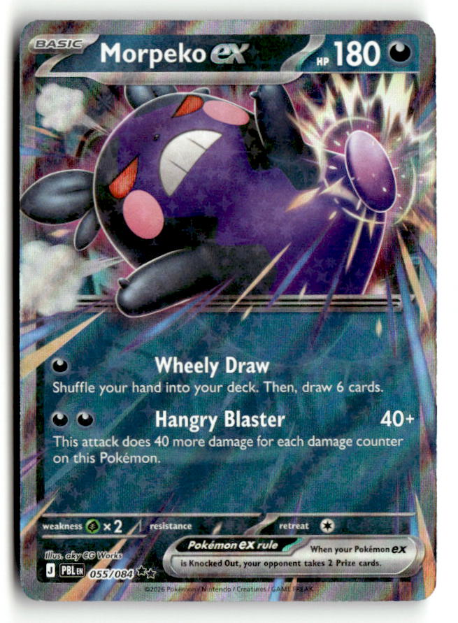 Morpeko ex - 055/084 | Near Mint / English / Holofoil