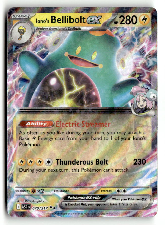 Iono's Bellibolt ex - 070/217