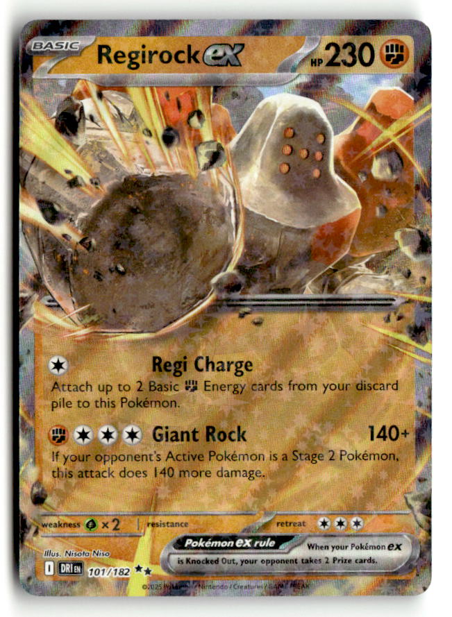Regirock ex - 101/182