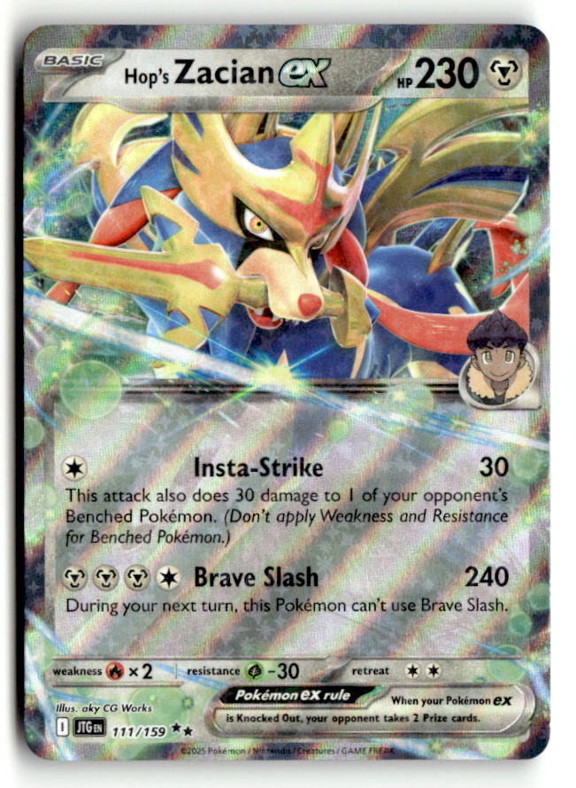 Hop's Zacian ex - 111/159