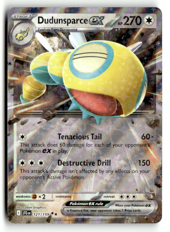 Dudunsparce ex - 121/159
