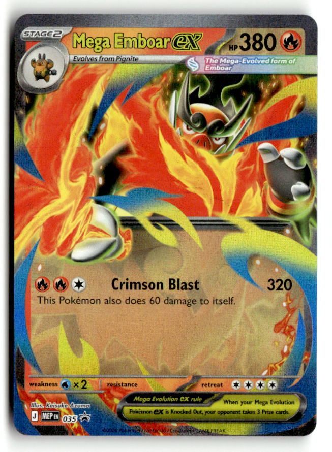 Mega Emboar ex - 031/217