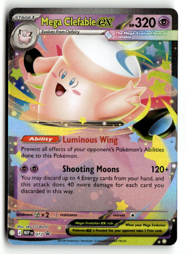 Mega Clefable ex - 072