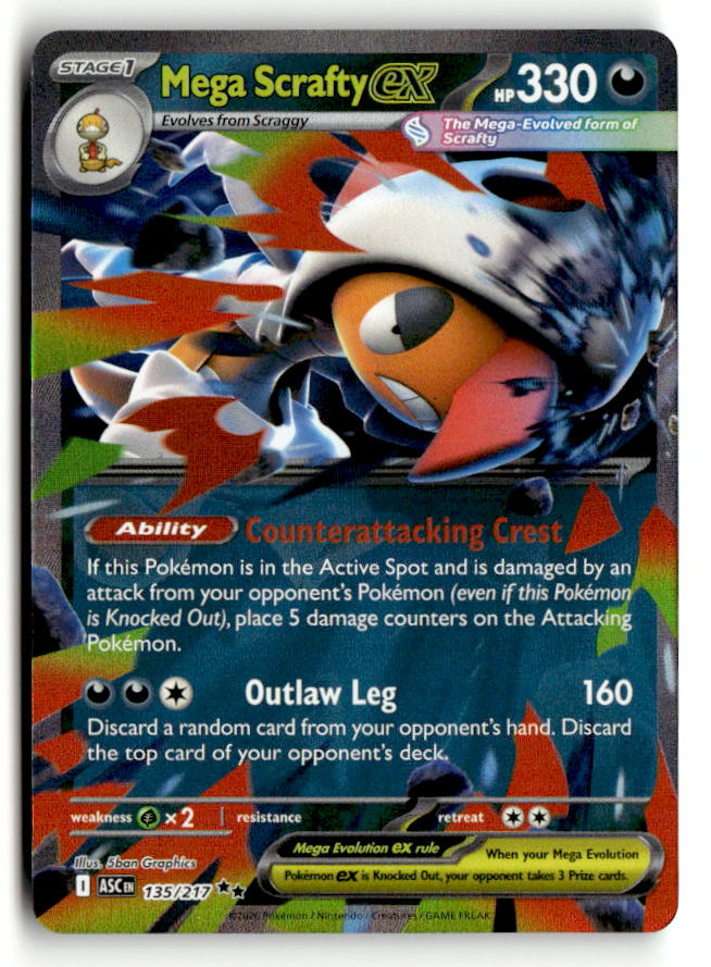 Mega Scrafty ex - 135/217