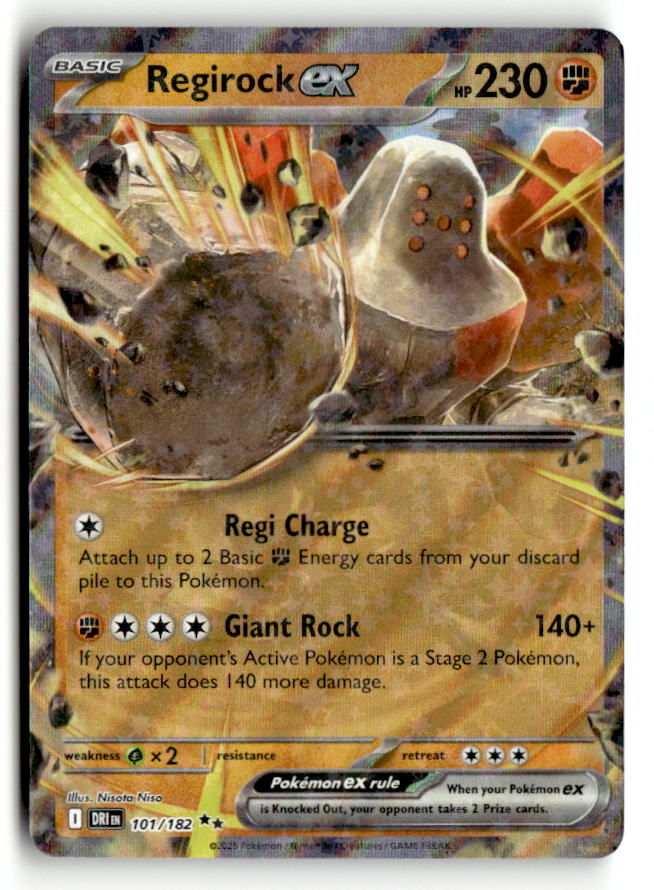 Regirock ex - 101/182