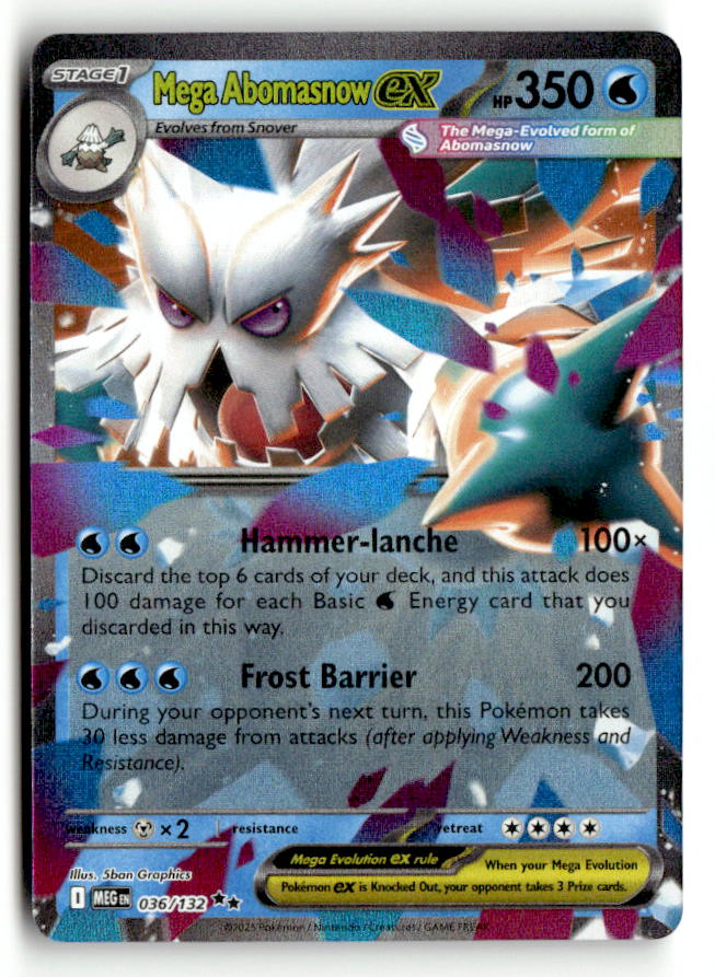 Mega Abomasnow ex - 036/132