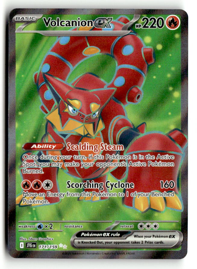 Volcanion ex - 171/159 | Near Mint / English / Holofoil
