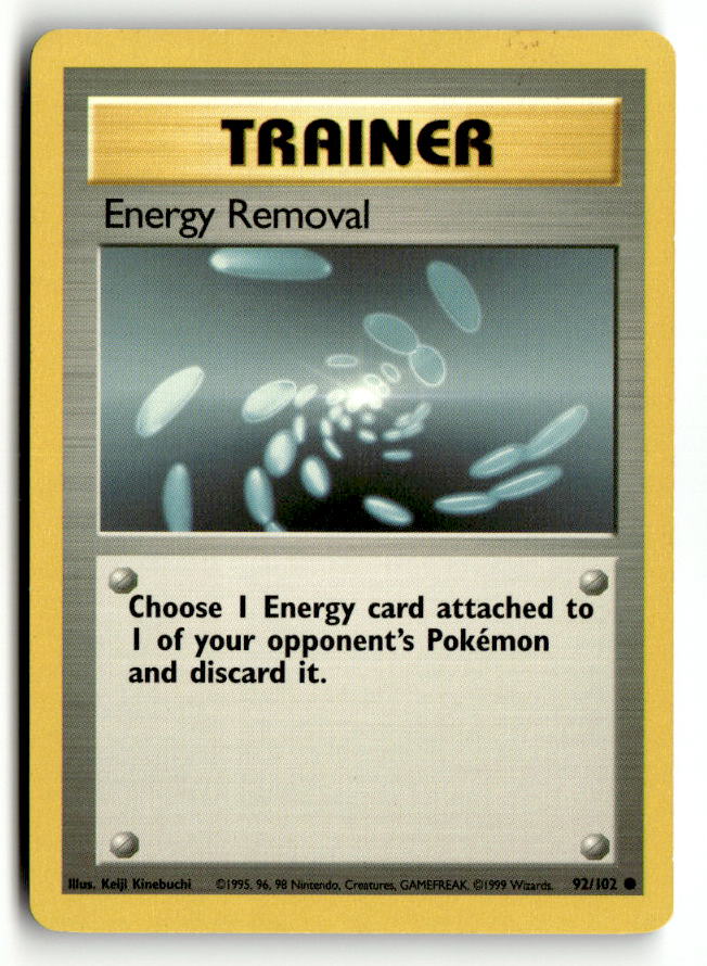 Energy Removal