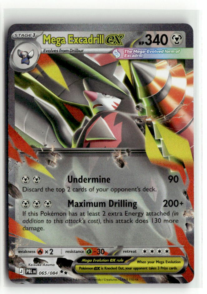 Mega Excadrill ex - 065/084